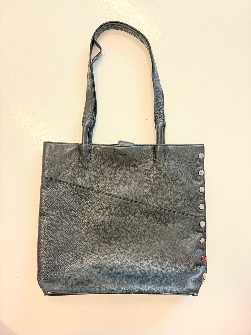 Hammitt Drew Black Leather Large Tote Bag